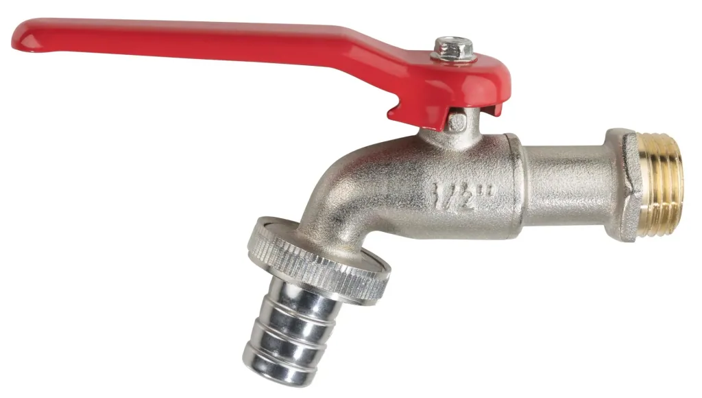 Ball valve 1/2", thread size 3/4" at the outlet