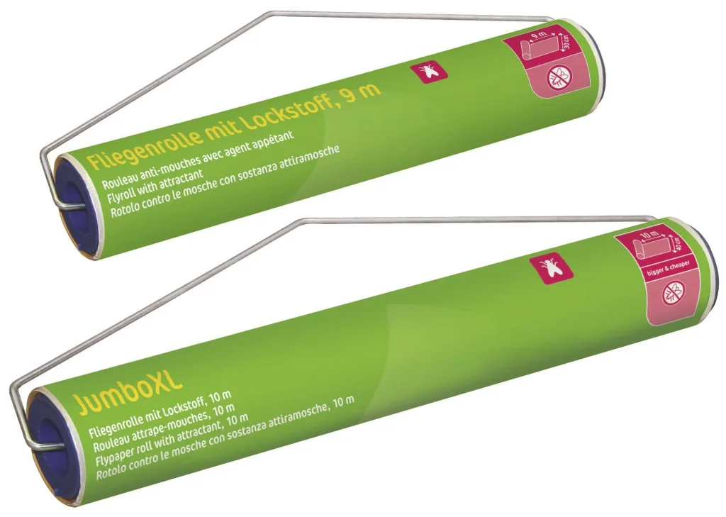 Stable fly roll with attractant, 9 m x 30 cm