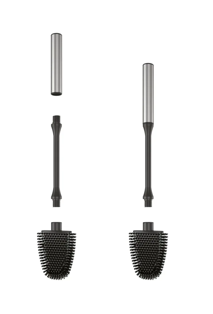 Cleany toilet brush flat Inox