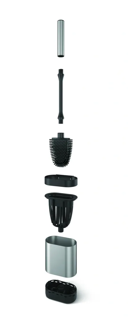 Cleany toilet brush flat Inox
