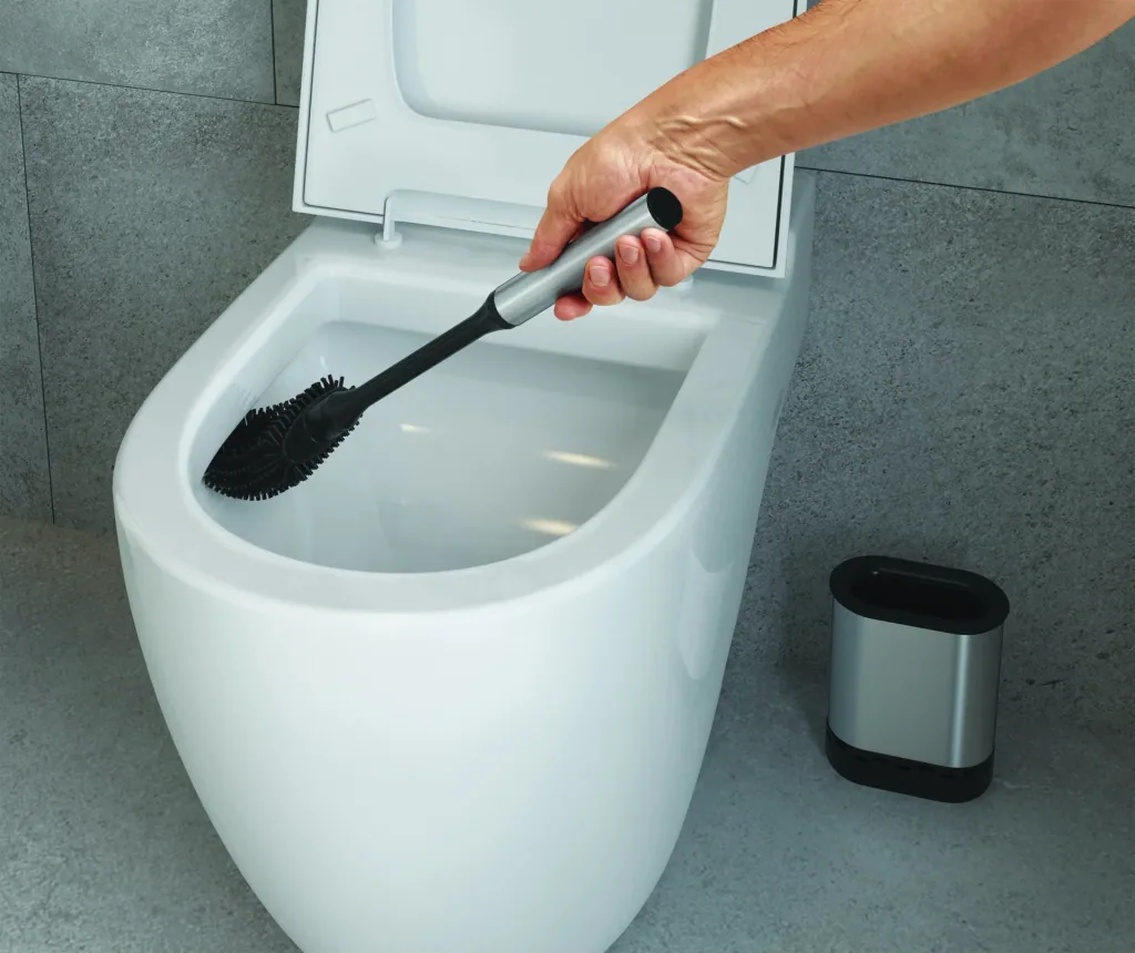 Cleany toilet brush flat Inox