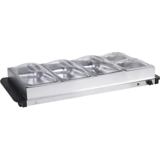Buffetwärmer 400 W 3x2,5L+2x1L Edelstahl