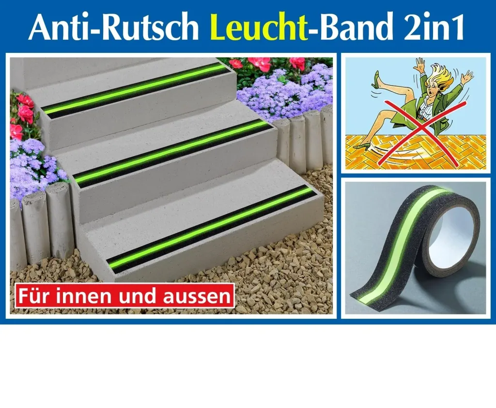 Anti-slip light strip 2 in 1