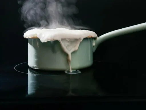 Non-stick and anti-scratch coating for hobs