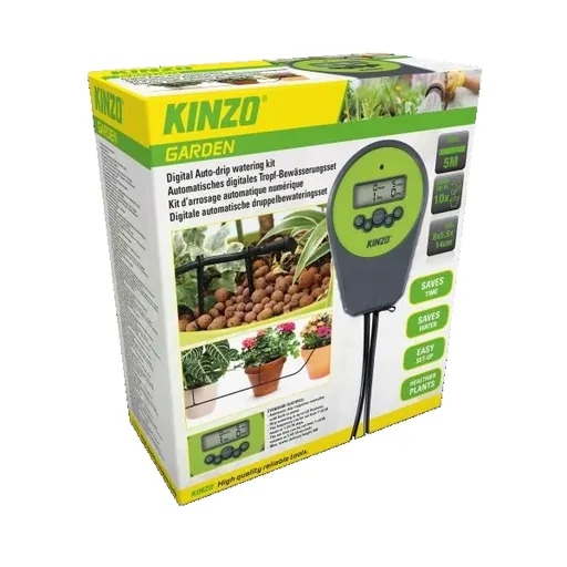 Automatic digital drip and irrigation control