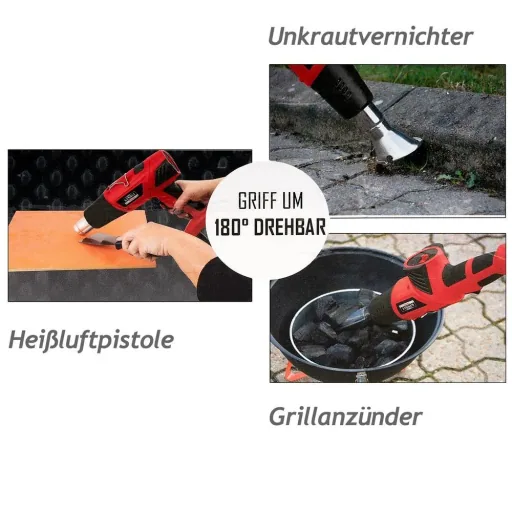 3-in-1 weed killer, heat gun, grill lighter
