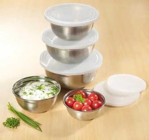 Bowl set "Marie", stainless steel, 5-piece