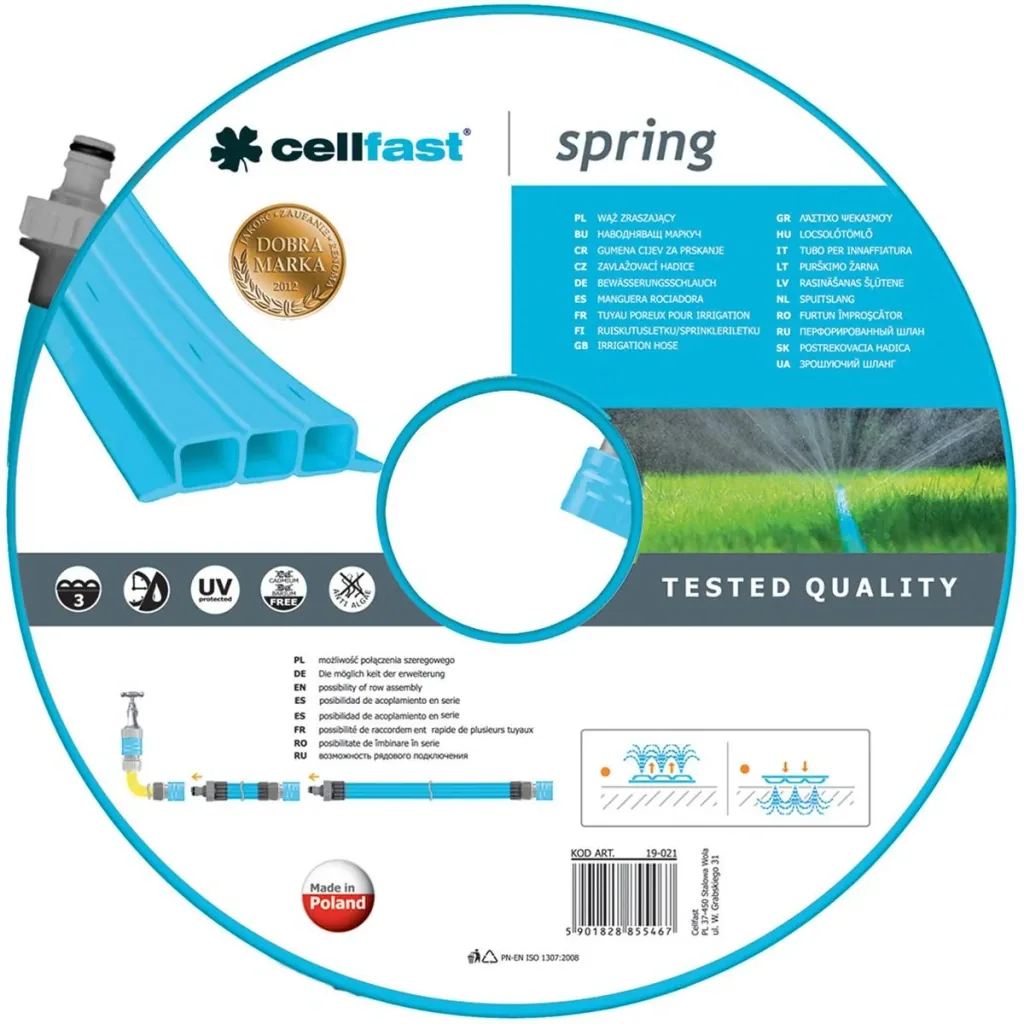 Irrigation hose (7.5 m - 1/2)