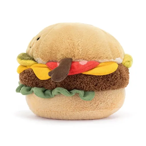 Jellycat Soft Toy, Cuddly toy - Amuseable Burger