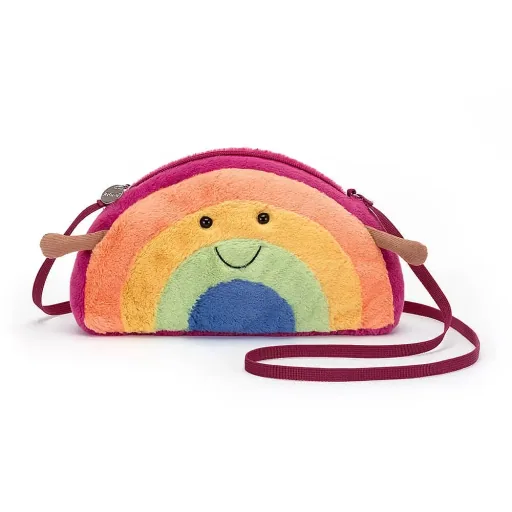 Jellycat Soft Toy, Baby Bag - Amuseable Rainbow