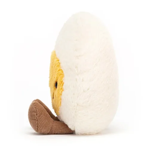Jellycat Soft Toy, Cuddly toy - Amuseable Happy Boiled Egg, 14x8 cm