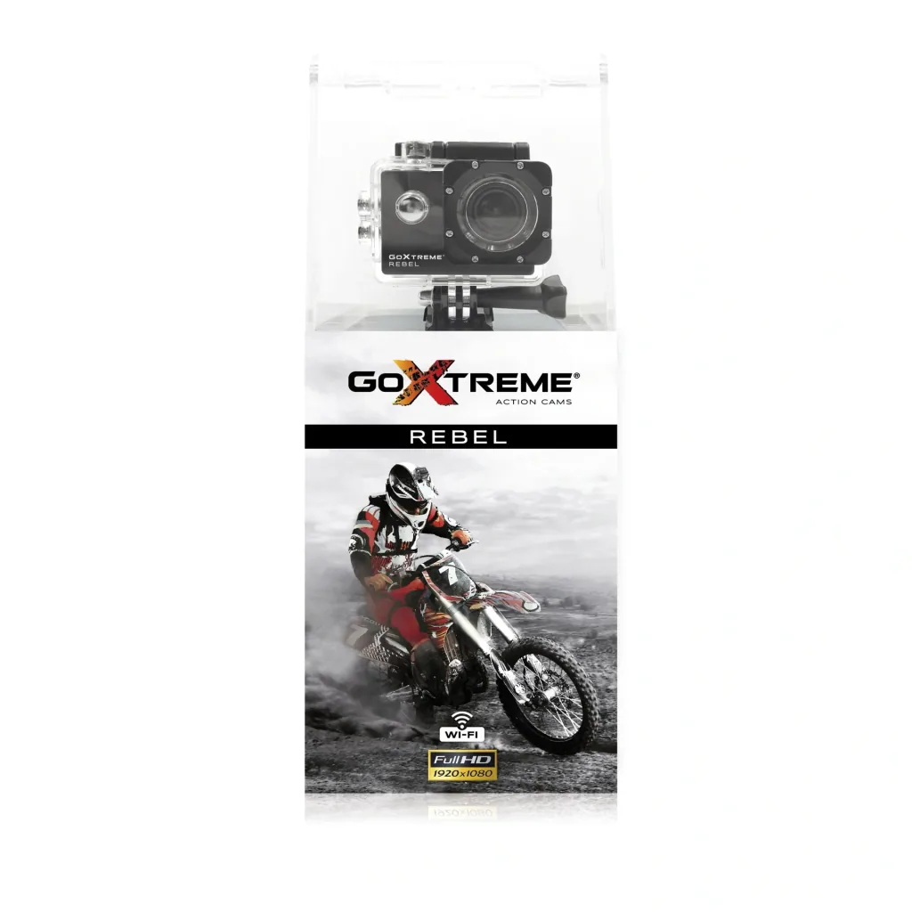 Actioncam Rebel, 140° wide angle, waterproof up to 30m, 1MP sensor