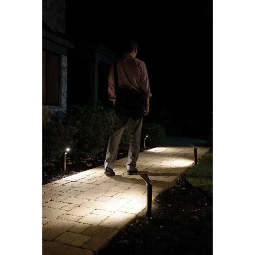 LED path lighting brown with motion detector 2-pack MB592 80 lumen IP66