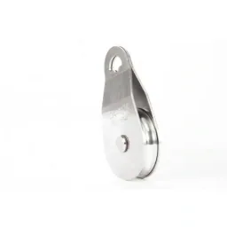 Stainless steel pulley, Ø 76 mm