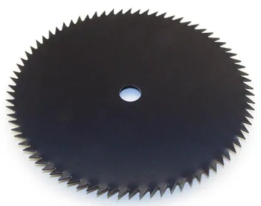 Brush cutter blade, pointed tooth, bore diameter 20 mm