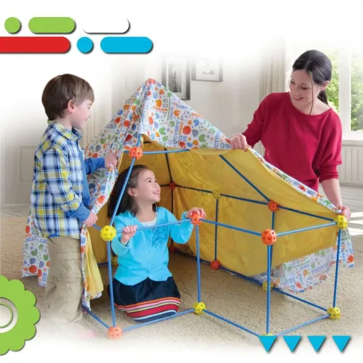 Discovery Children's Construction Kit - Tent - Fort - 69 pieces