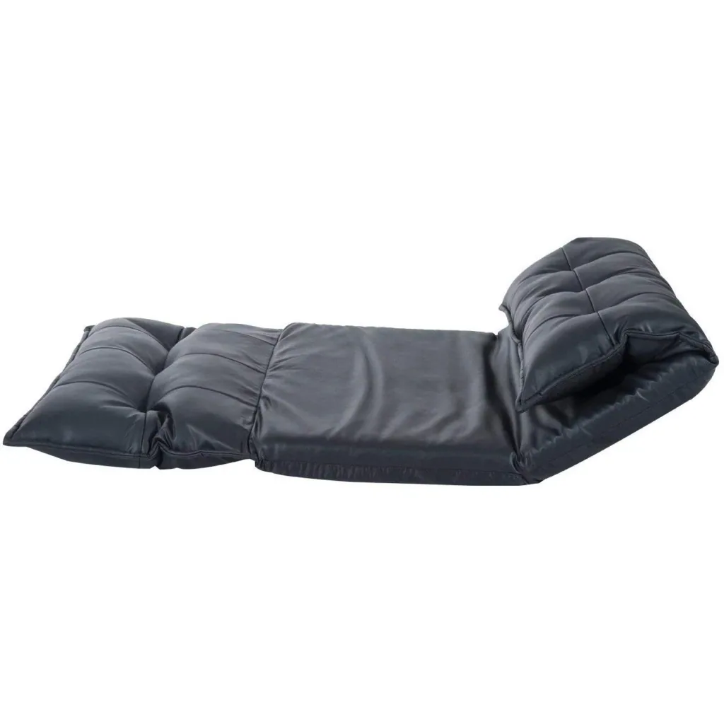 Sleeping chair folding mattress folding mattress PU black
