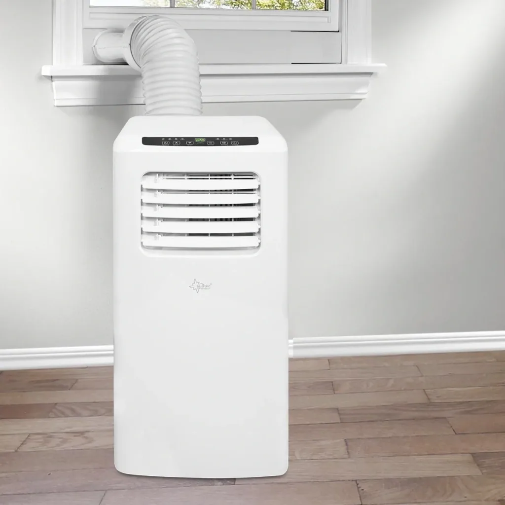 Portable air conditioner with 9,000 BTU/h