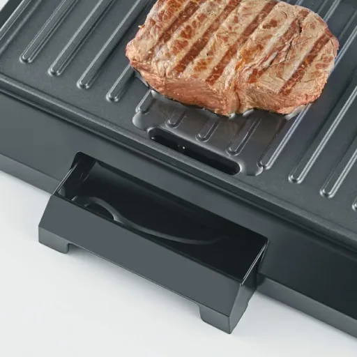 Compact multi-grill - 800 watts - gray