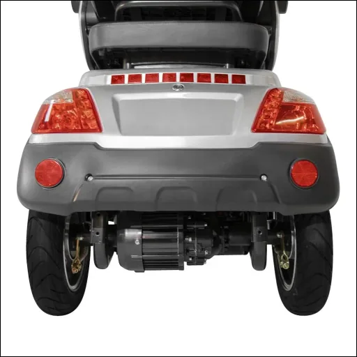 4-Rad E-Mobil Palermo 15 km/h silber