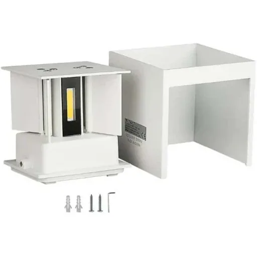 VT-759-12 LED wall light - 11W - 3000K - 1360 lumens - White