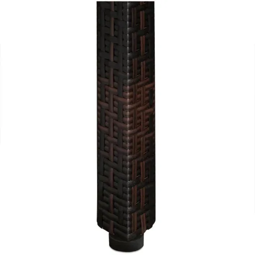 Garden set polyrattan set 17 - stackable Bali brown