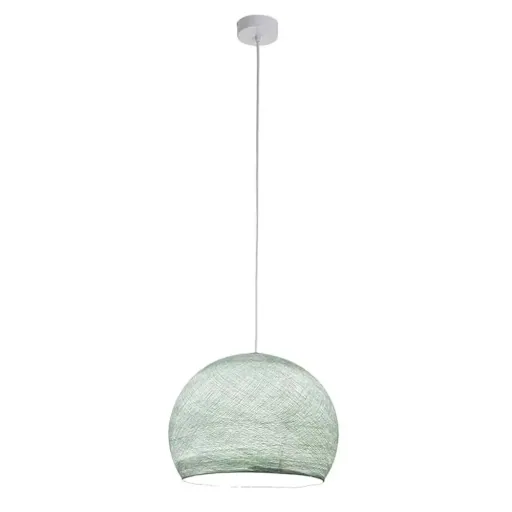 Cousin Paul pendant lamp dome large including the frame light blue