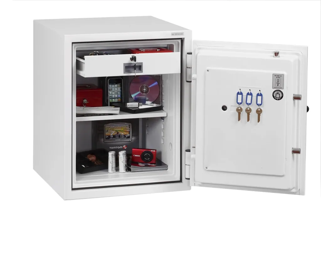 Fire Fighter fireproof safe size 1 with key lock
