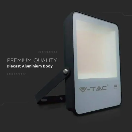 VT-32 LED Floodlight - 30 W - 4100 Lm - 4000K - Black - Extra Efficient