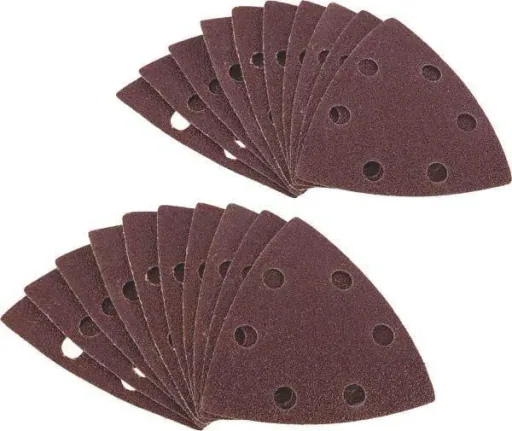 Sandpaper set 20-piece for triangular sander, grain 120