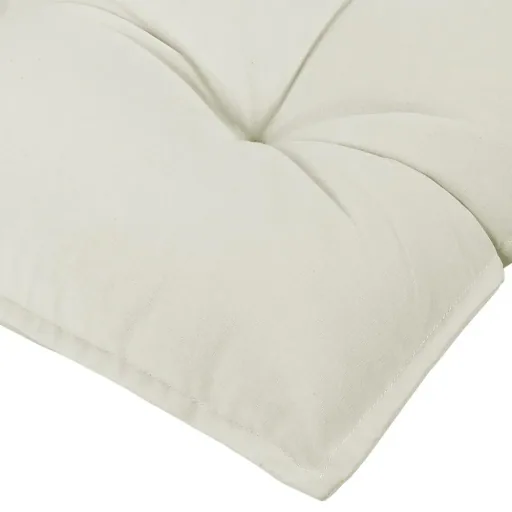 Seat cushion set of 6 Cozy Vanamo cream 129x53x10cm