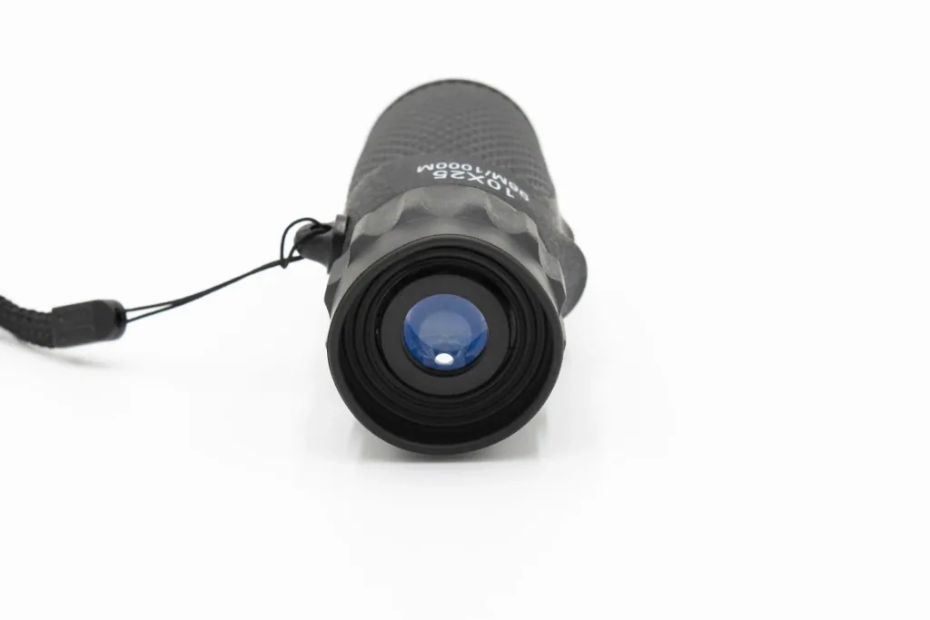 Monocular with eyepiece adjustment, black