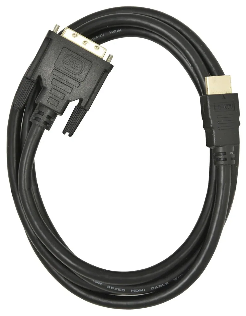 HDMI-DVI-D connection cable