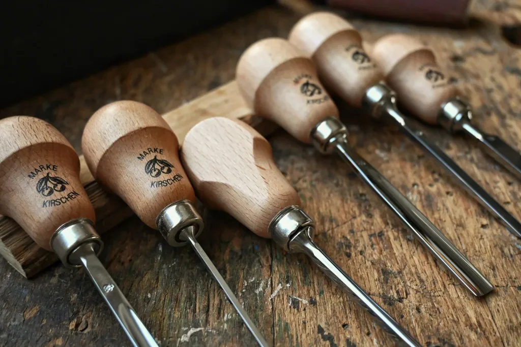 6-piece chip carving chisel set