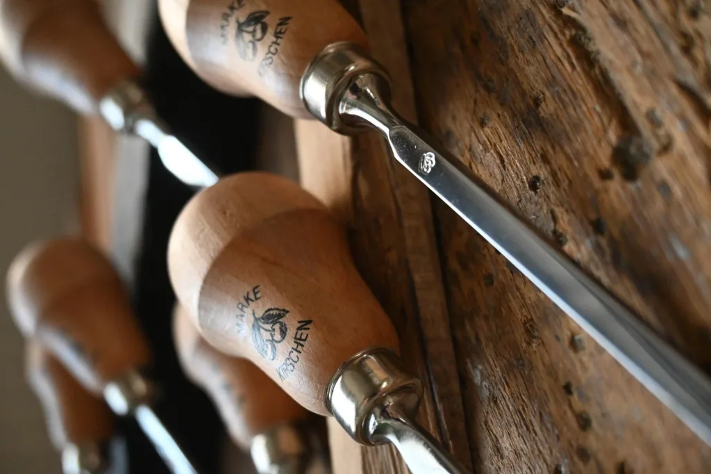 6-piece chip carving chisel set