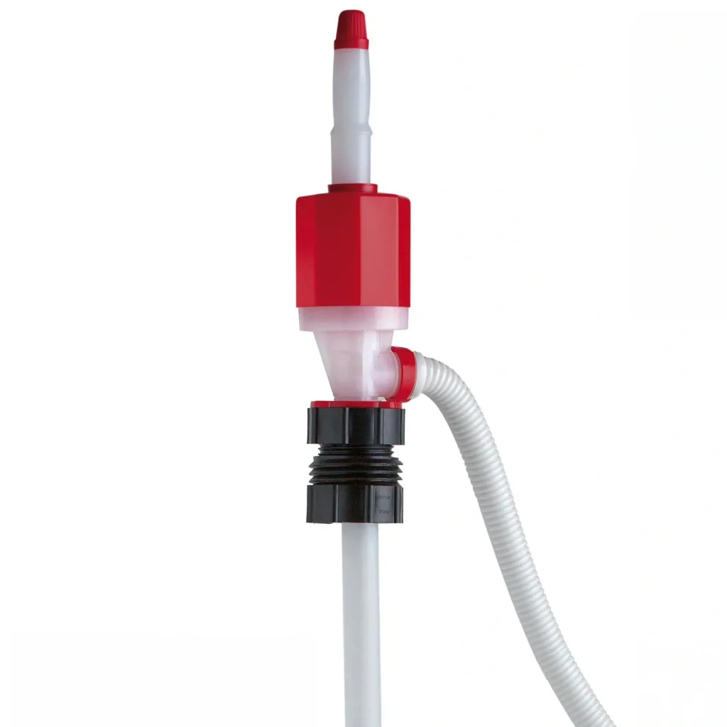 Barrel pump for 200 l barrels with 2 adapters (55 & 69 mm)