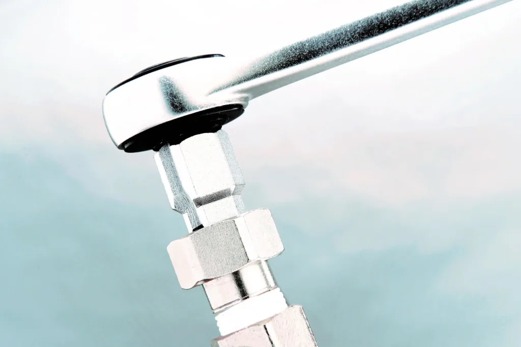 Ratchet reversible right and left rotation, 1/2"