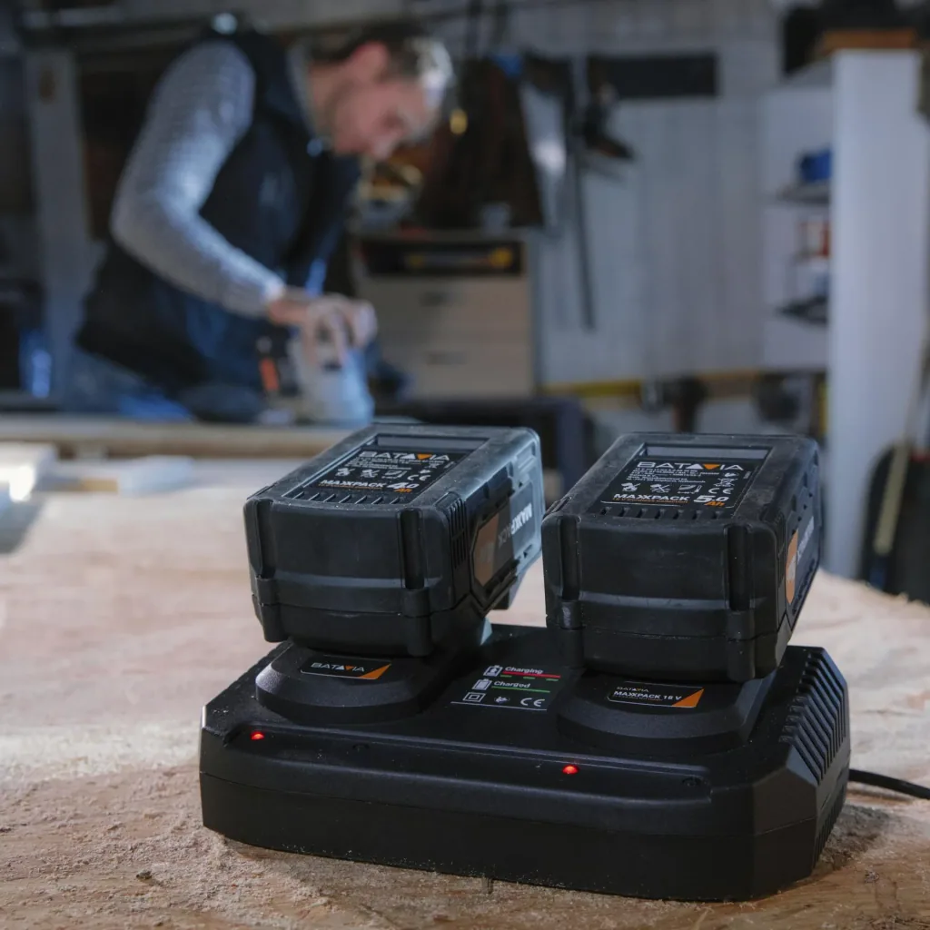 Maxxpack 18V double charger 2 x 3.5Ah