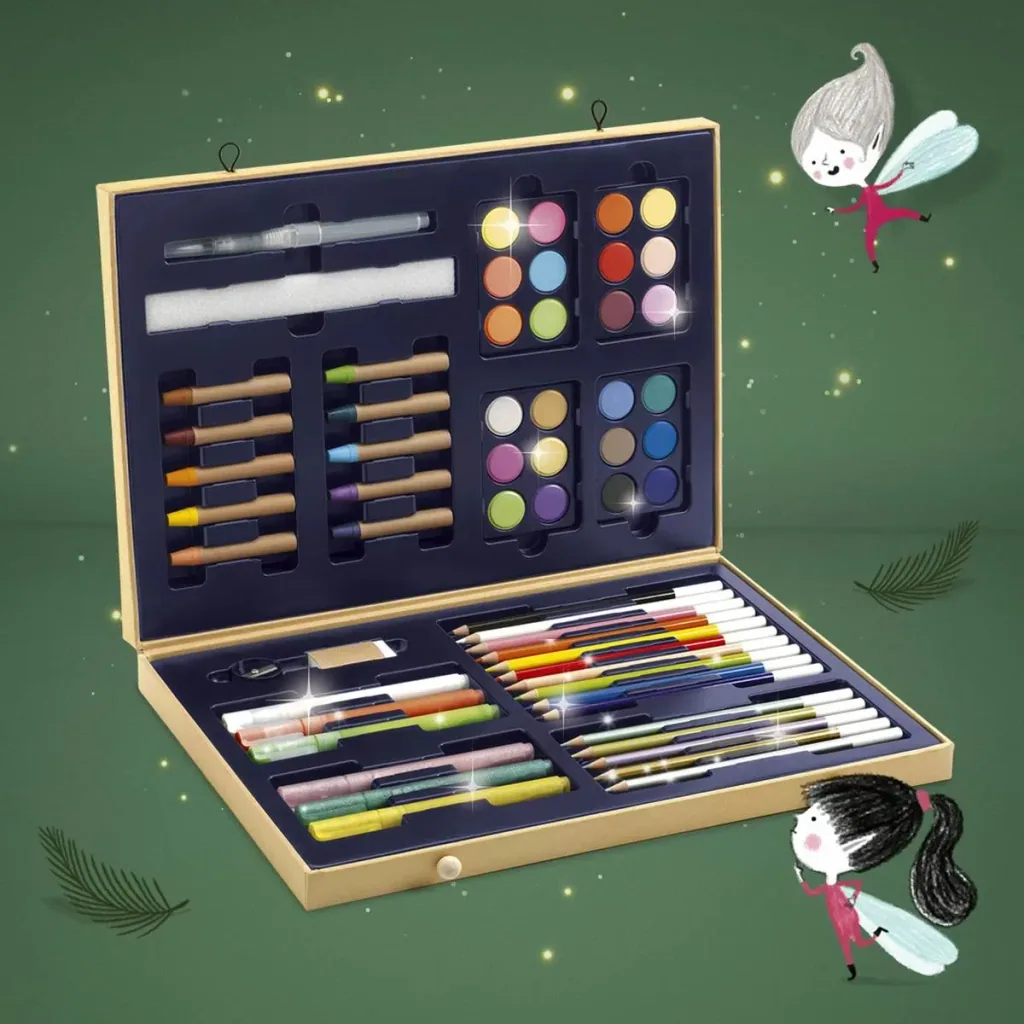 Djeco Large Glitter Paint Box