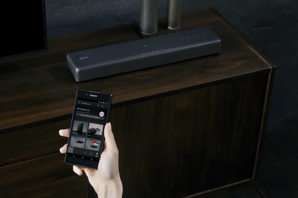 HT-MT300 Soundbar + Subwoofer, in anthracite, 100 watts, Bluetooth and NFC