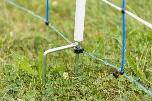 TitanNet 145, blue/white 50 m Height: 145 cm - Double tip