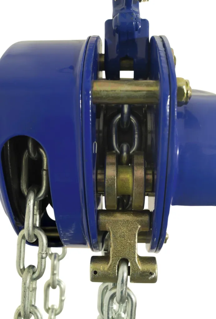 Spur gear hoist Pullmaster-II 0.5, load capacity 500 kg, 1-fall, stroke 3.0 m, operating length 2.5 m