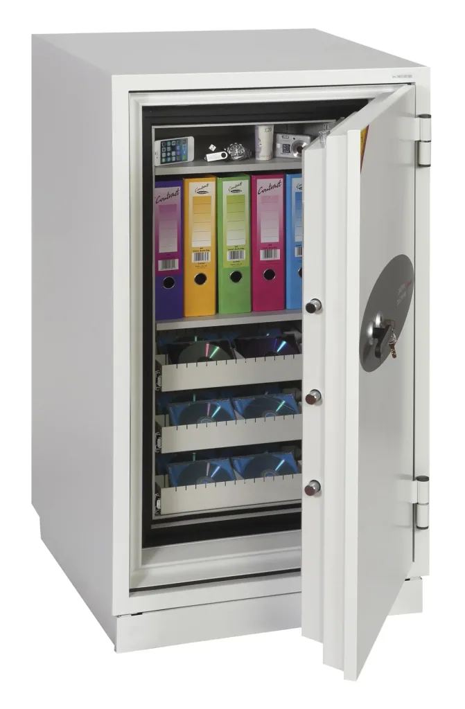 Data Commander data protection safe, external dimensions 1160 x 690 x 720 mm, with key lock