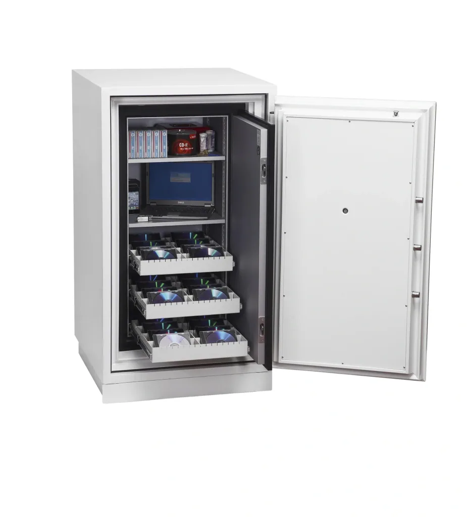 Data Commander data protection safe, external dimensions 1160 x 690 x 720 mm, with key lock