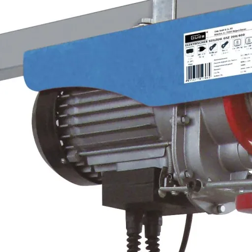 Electric rope hoist 200/ 400 KG