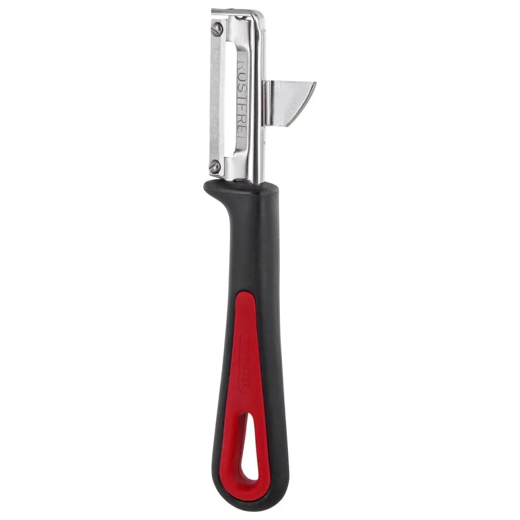 Peeler with cutter “Gallant”, right-handed, stainless steel