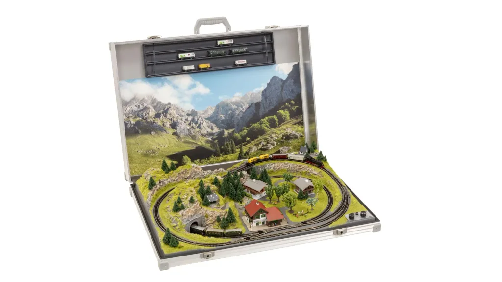 Model railway case Berchtesgaden