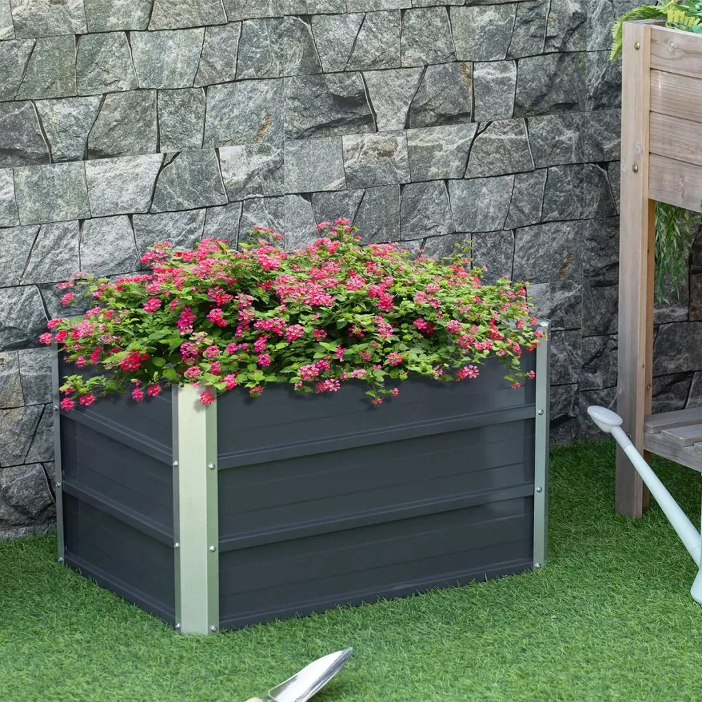 Raised bed made of steel garden bed Pfla