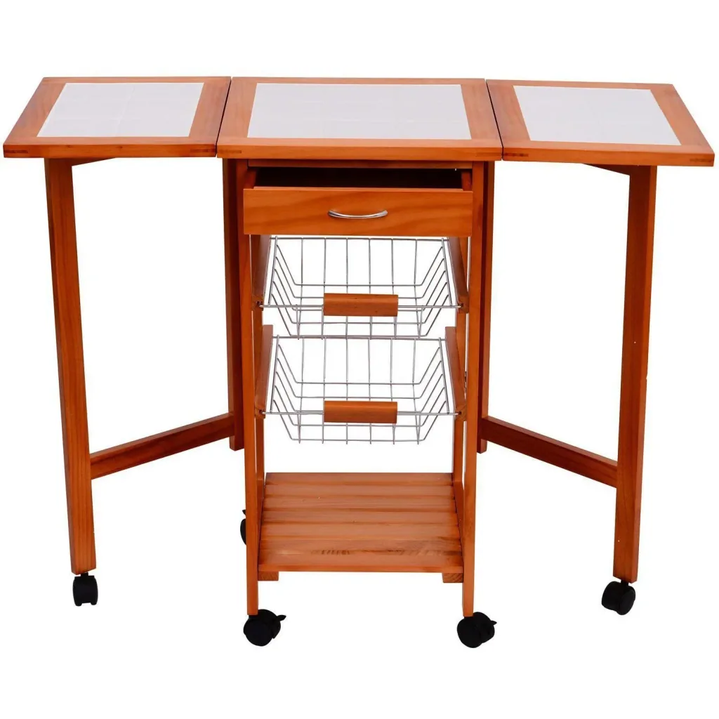 Serving trolley trolley with drawers