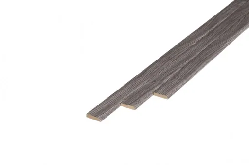 Skirting board pine Grey Oak 5 x 24 x 2400 mm